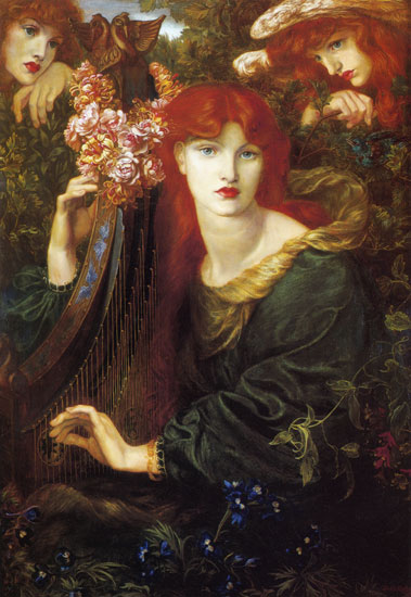 La Ghirlandata, Dante Gabriel Rossetti