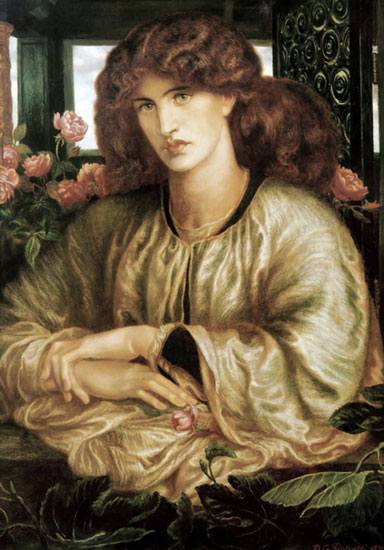 The Lady at the Window, Dante Gabriel Rossetti


