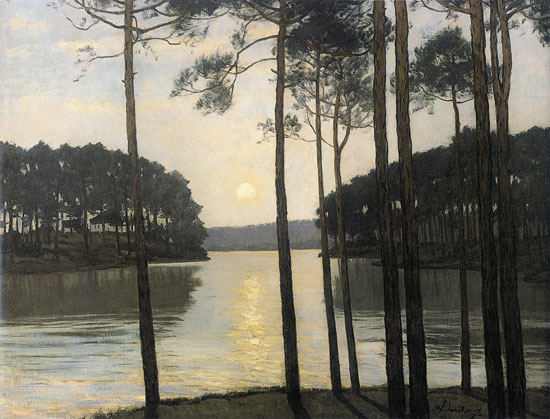 Lake Schlachtensee, Walter Leistikow