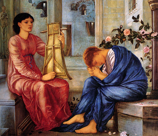 The Lament,  Edward Burne-Jones