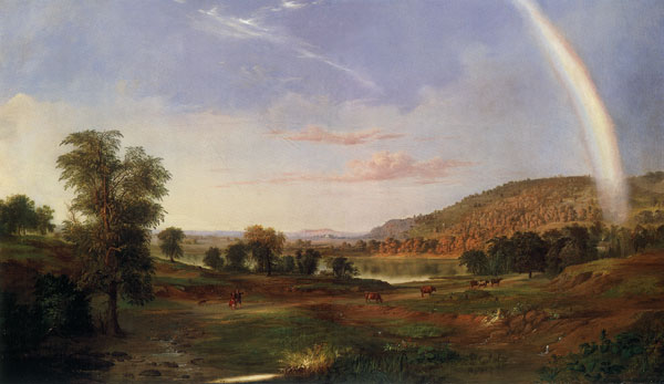 Landscape with Rainbow, Duncanson