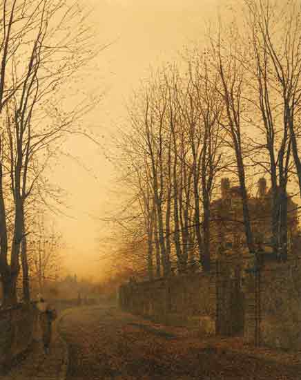 Late Autumn, John Atkinson Grimshaw