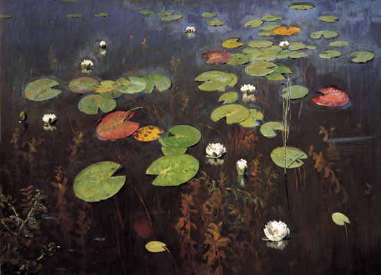 Water Lilies, Isaac Levitan
