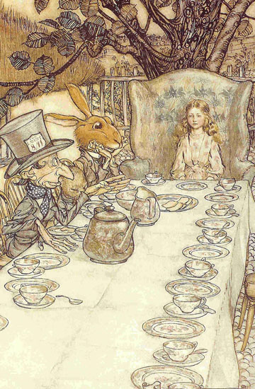 Mad Hatter, Arthur Rackham