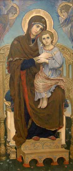 Madonna, Victor Mikhailovich Vasnetsov