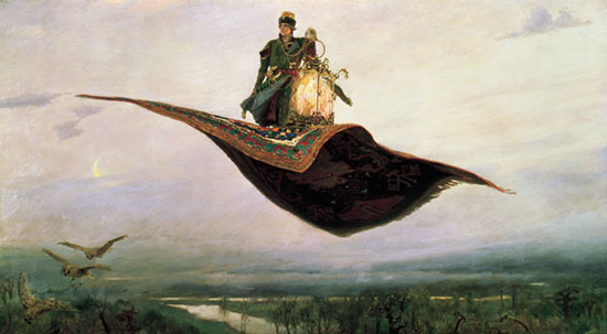 The Magic Carpet, Victor Mikhailovich Vasnetsov