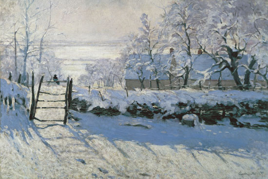 The Magpie, Claude Monet 
