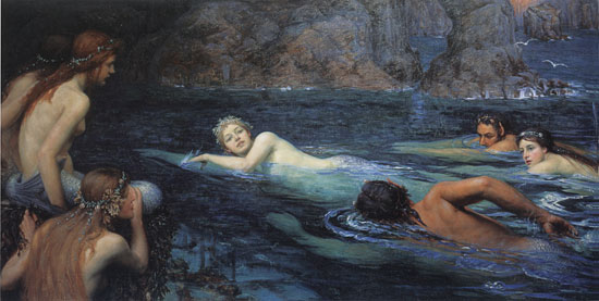 The Race with Mermaids and Tritons, Collier Smithers