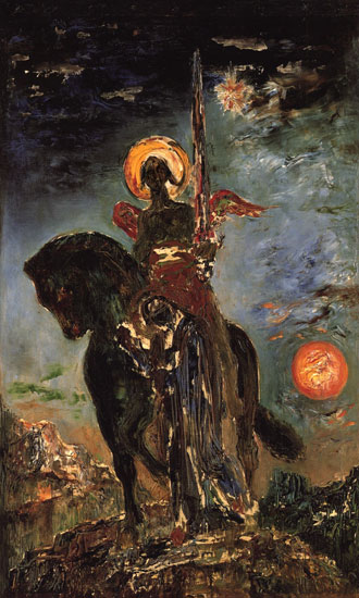 Angel of Death, Gustave Moreau