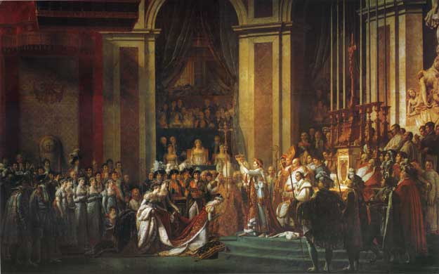 The Coronation of Napoleon I, Jacques Louis David