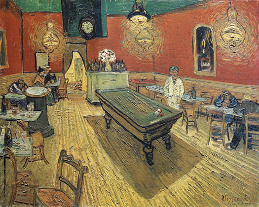 Night Cafe at Arles, Vincent van Gogh