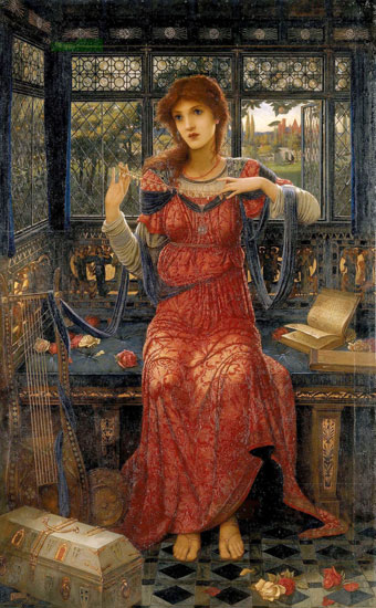 Oh Swallow, Swallow, John Melhuish Strudwick