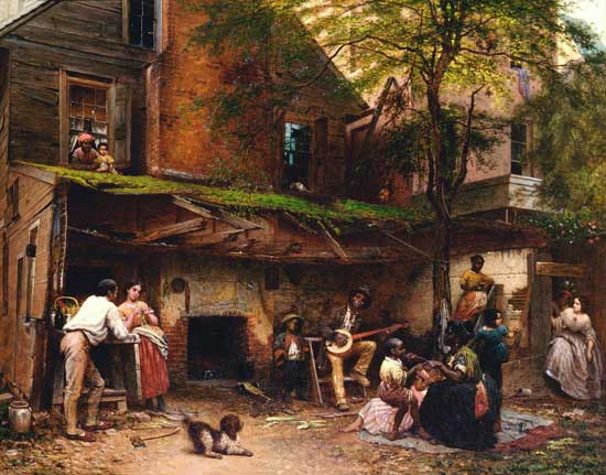 Old Kentucky Home, Eastman Johnson