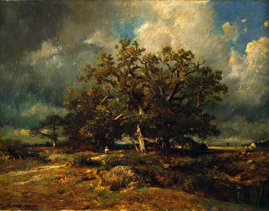Old Oak Tree, Jules Dupre