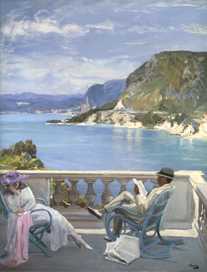 On the Riviera, Sir John Lavery