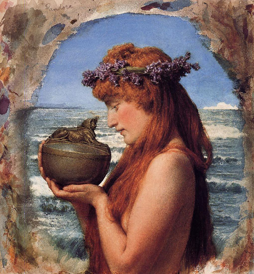 Pandora, Sir Lawrence Alma-Tadema,