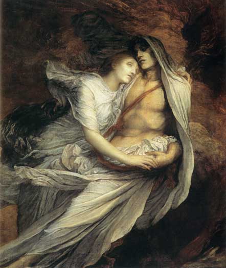 Paolo and Francesca, George Frederic Watts