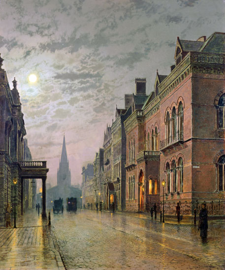 Park Row, Leeds, John Atkinson Grimshaw