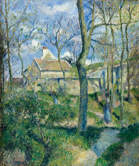 Path to Les Pouilleux Pontoise, Camille Pisarro