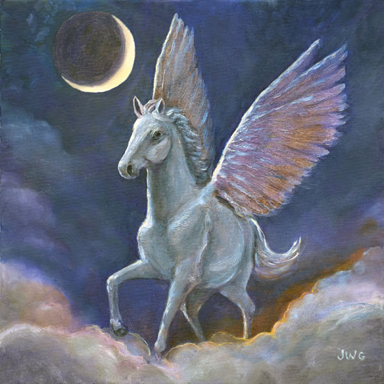 Pegasus, New Moon, Joyce Gibson