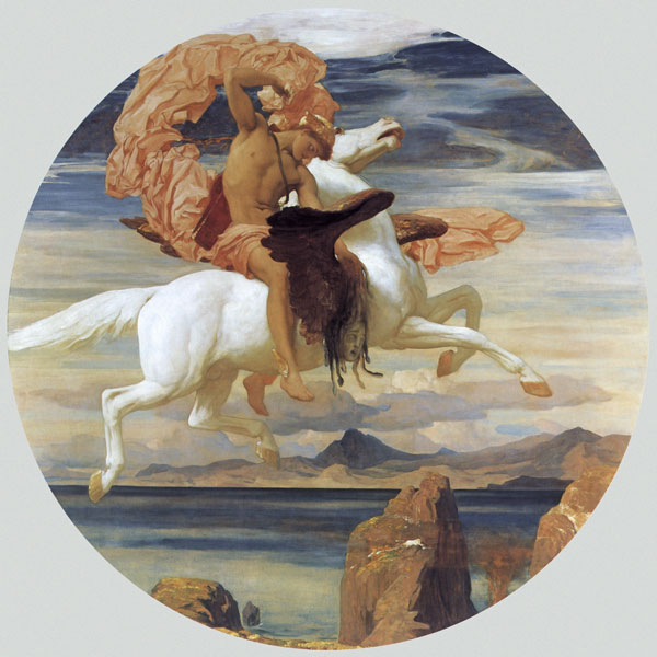 Perseus on Pegasus, Fredrick Leighton 