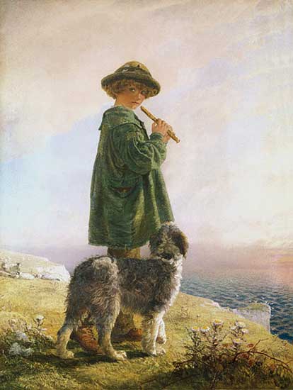 The Piping Shepherd, Alfred Downing Fripp