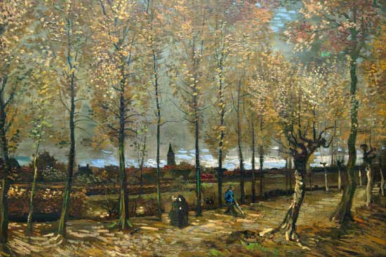 Poplars by Neunen, Vincent van Gogh