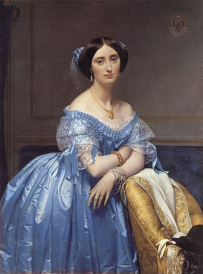 Princesse Albert de Broglie, Jean Auguste Dominique IngresIngres