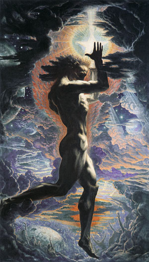 Prometheus, Jean Delville