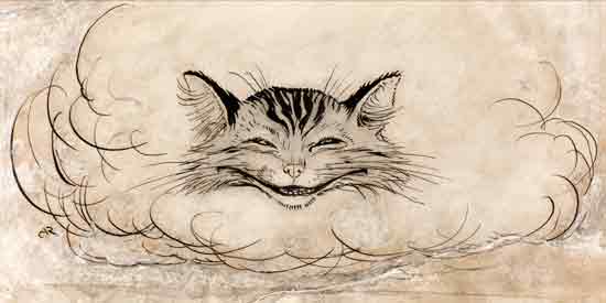 The Cheshire Cat, Arthur Rackham