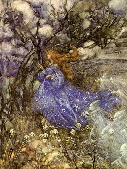Fairy,  Arthur Rackham