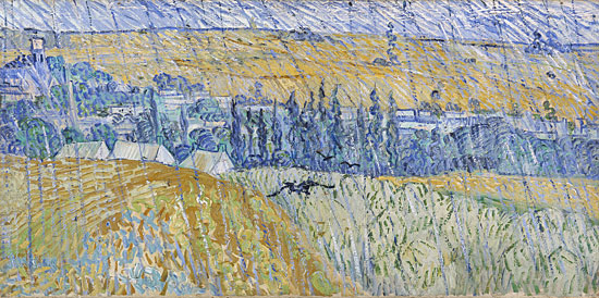 Auvers in the Rain, Vincent van Gogh