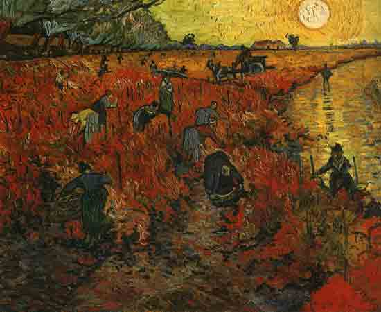 The Red Vineyard, Vincent van Gogh
