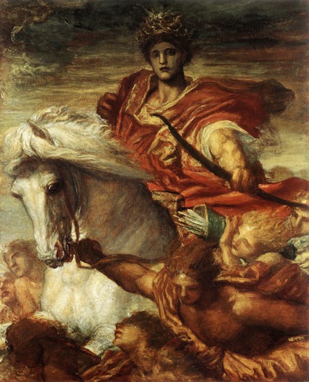 The Four Horsemen of the Apocalypse: The Rider on the White Horse, George Frederic Watts