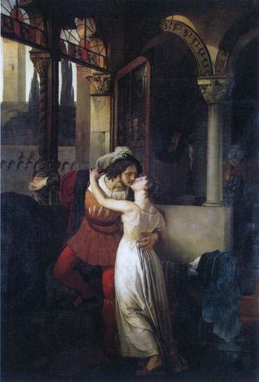 Romeo and Juliet, Francesco Hayez