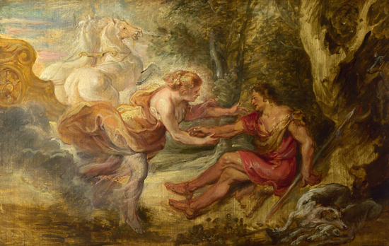 Aurora Abducting Cephalus, Peter Paul Rubens