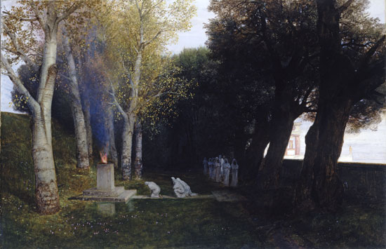 The Sacred Grove, Arnold Bocklin