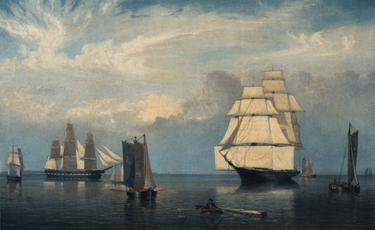 Salem Harbor, Fitz Hugh Lane 