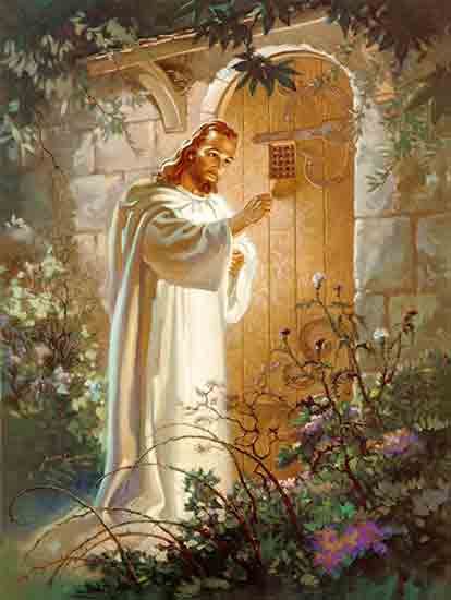Christ at Hearts Door, Warner Sallman
