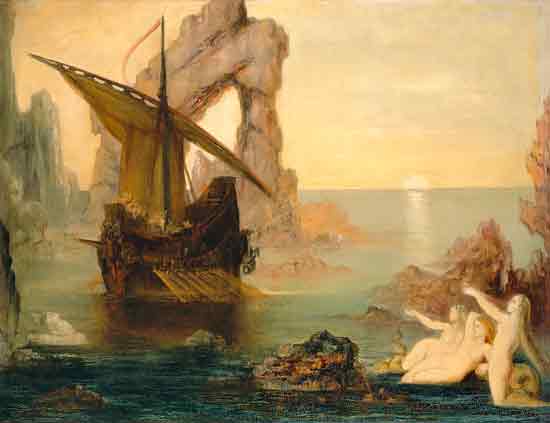 Sirens,
Gustave Morea

, Gustave Moreau