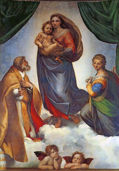 Sistine Maddona, Raphael