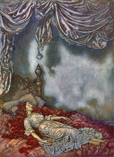 Sleeping Beauty, Edmund Dulac