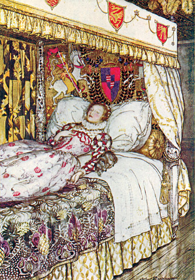 Sleeping Beauty,  Arthur Rackham