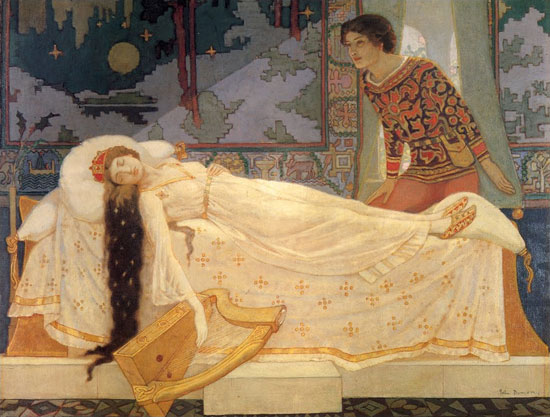 Sleeping Princess, John Duncan
