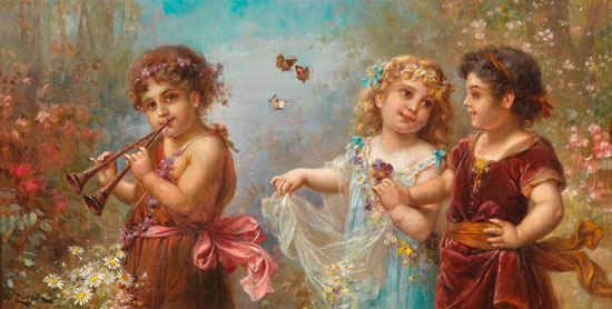 The Spring of Life, Hans Zatzka