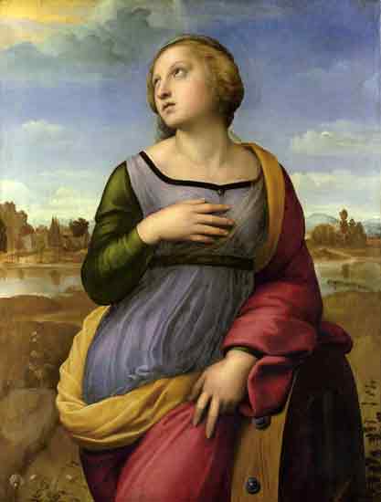St. Catherine, Raphael