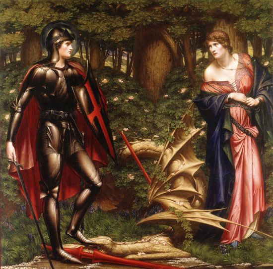 St. George and the Dragon, Sidney Harold Meteyard