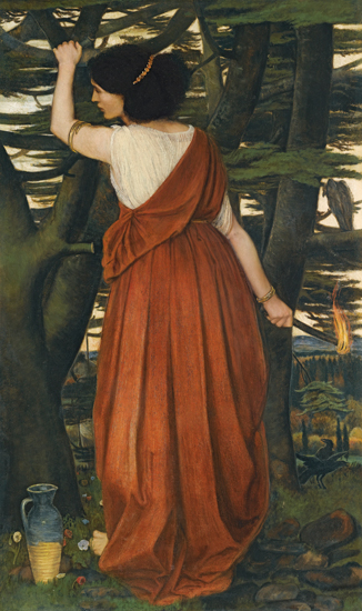 Rizpa, the Daughter of Aiah, John Roddam Spencer-Stanhope