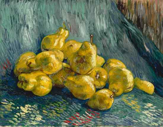 Still Life with Quinces, Vincent van Gogh