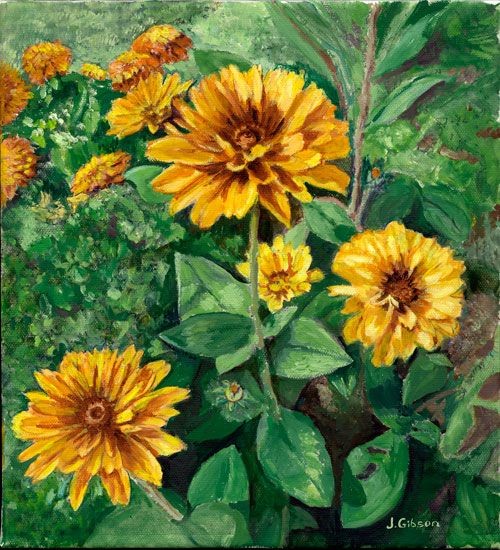 Summer Flowers I, Joyce Gibson